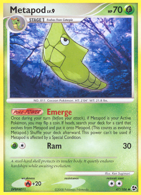 Metapod card