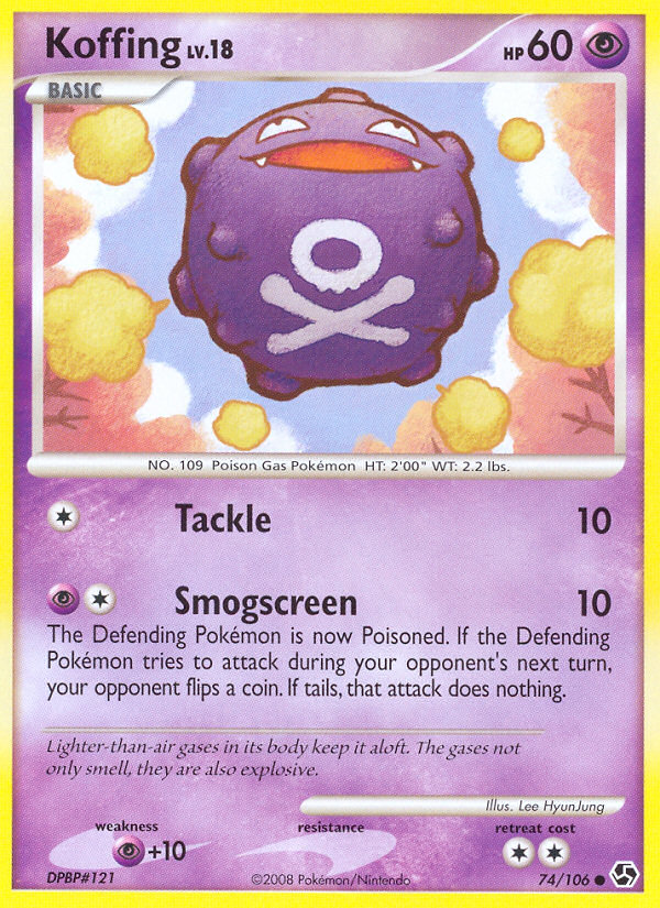 Koffing card