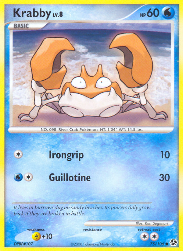 Krabby card