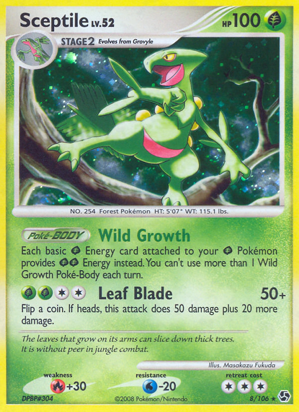 Sceptile card