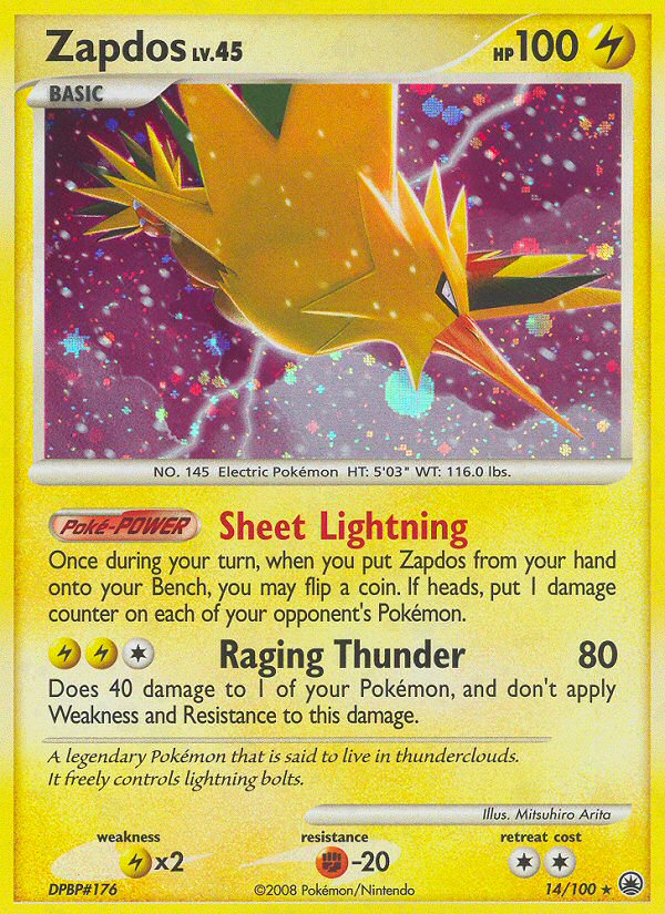 Zapdos card