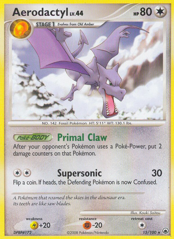 Aerodactyl card