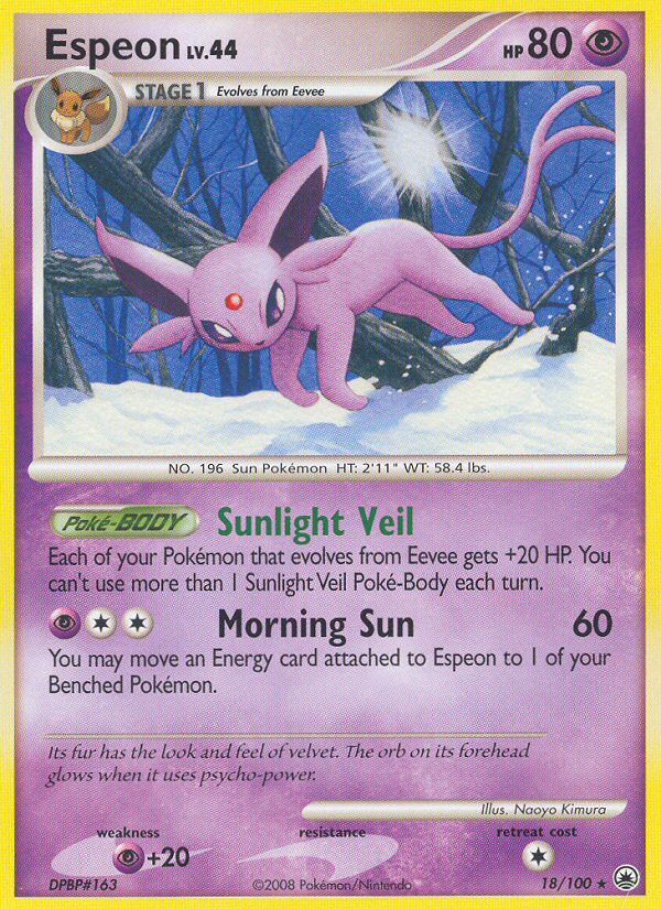 Espeon card