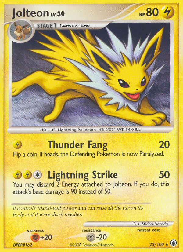 Jolteon card