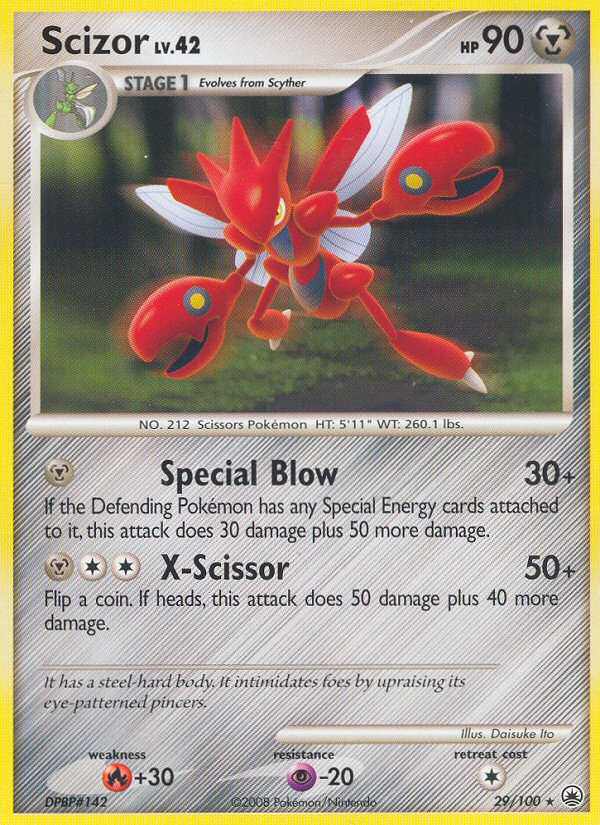 Scizor card