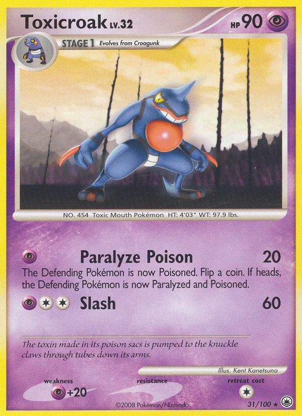 Toxicroak card