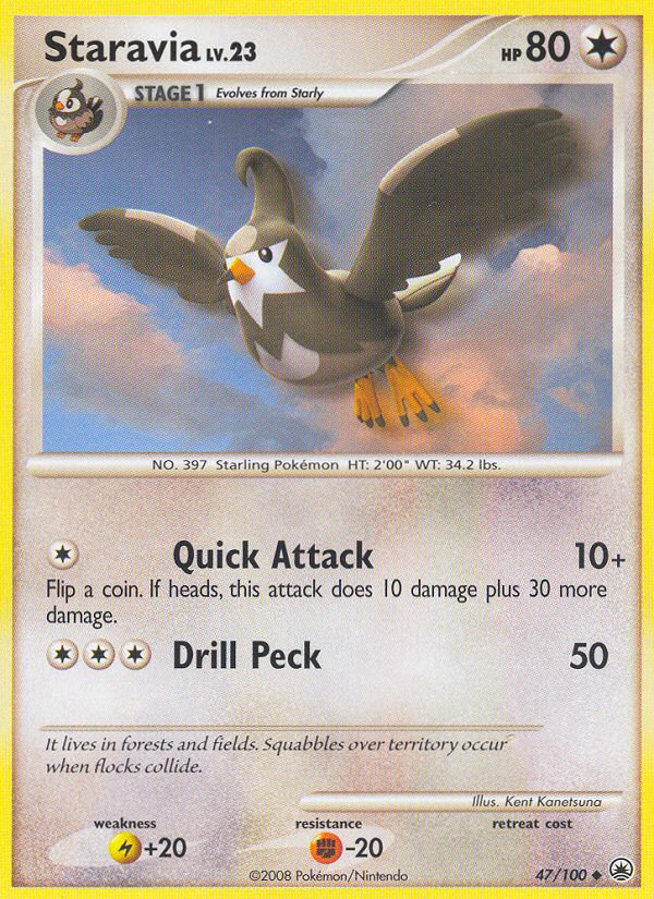 Staravia card