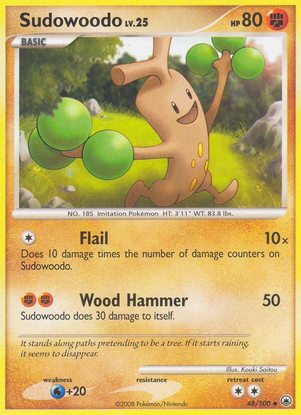 Sudowoodo card