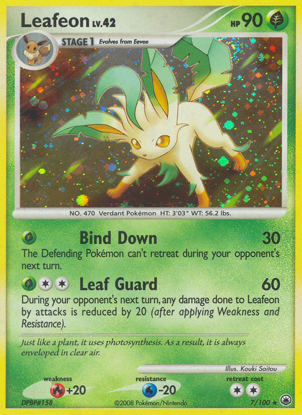 Leafeon card