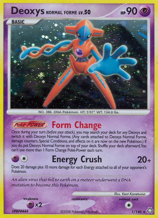 Deoxys Normal Forme card