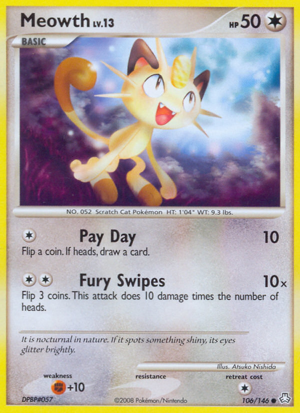 Meowth card