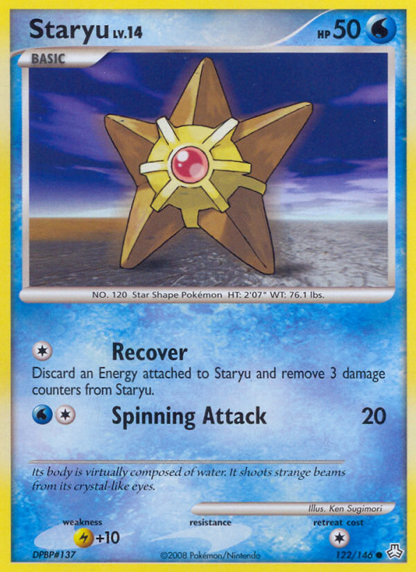 Staryu card