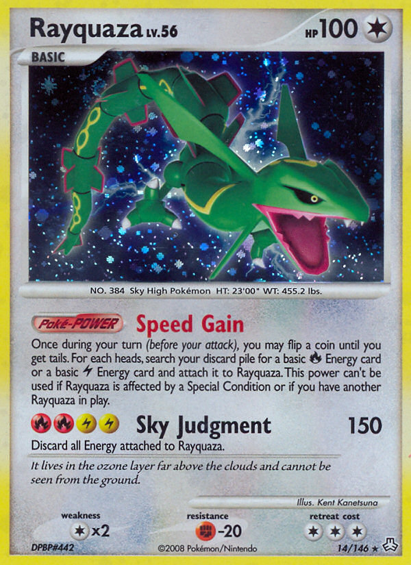 Rayquaza card