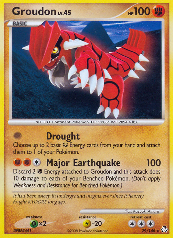 Groudon card