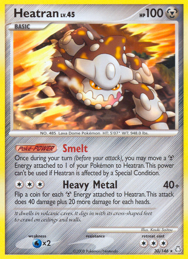 Heatran card