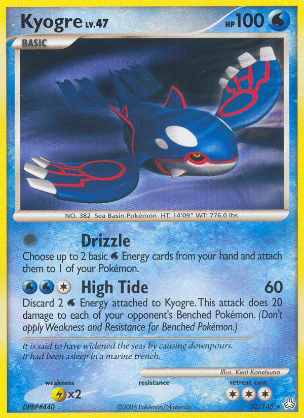 Kyogre card