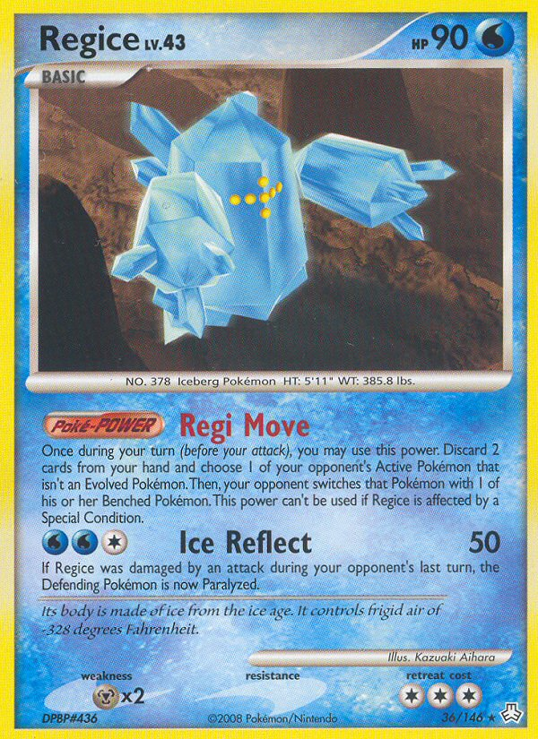 Regice card