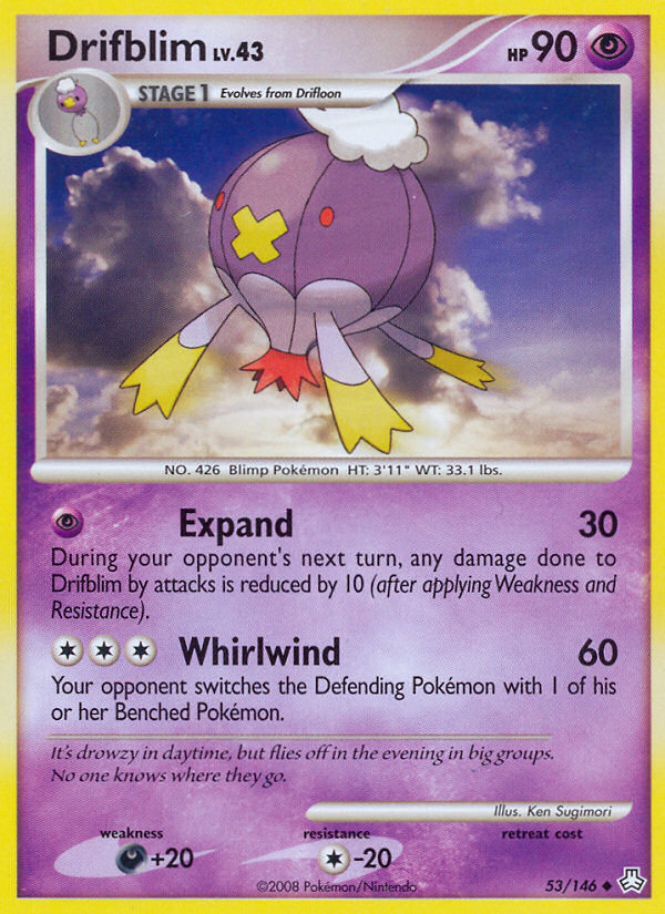 Drifblim card