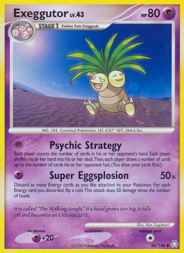 Exeggutor card