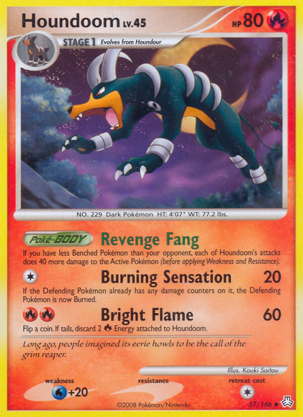 Houndoom card