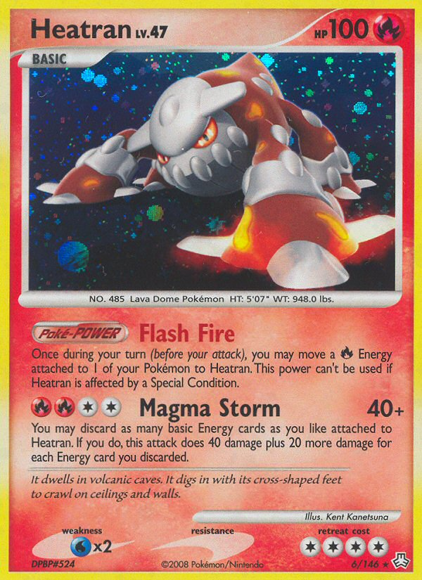 Heatran card