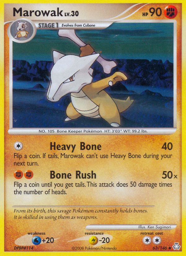 Marowak card