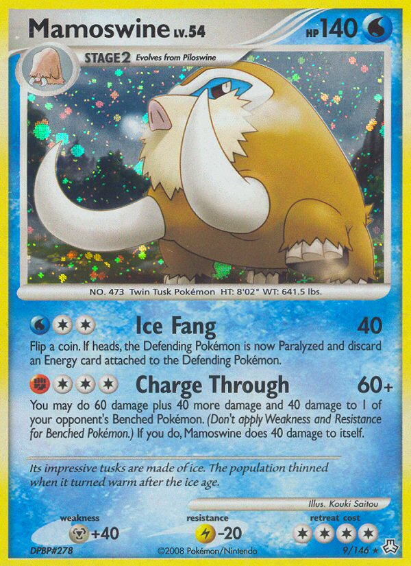 Mamoswine card