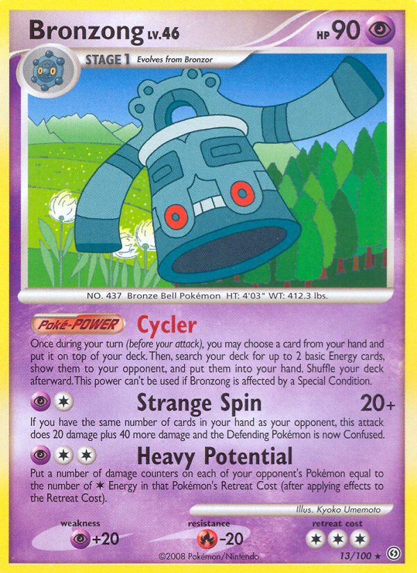 Bronzong card