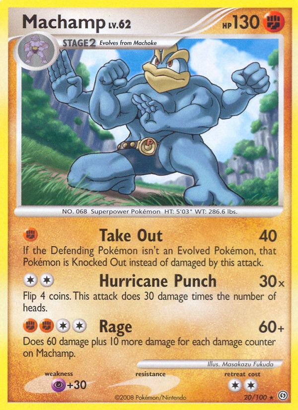 Machamp card