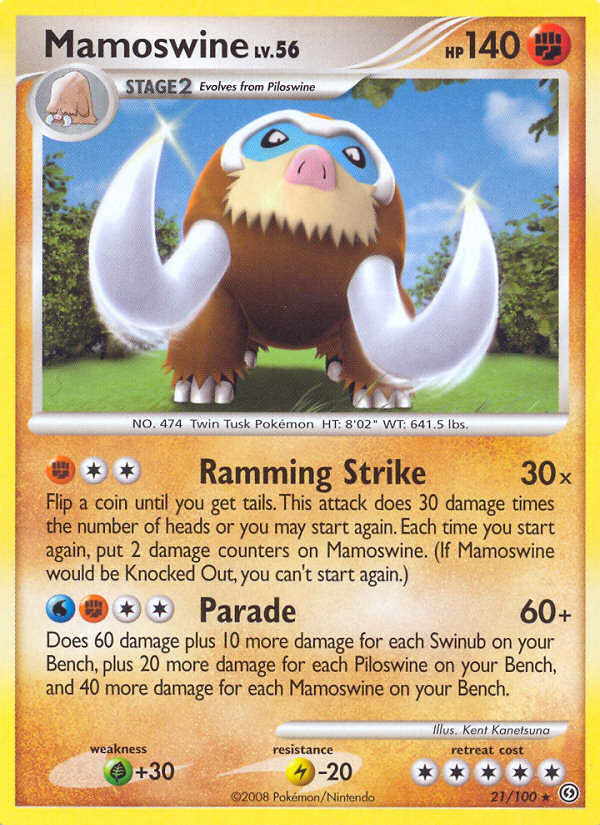 Mamoswine card