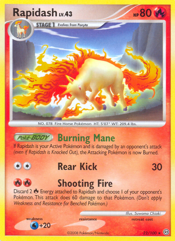 Rapidash card