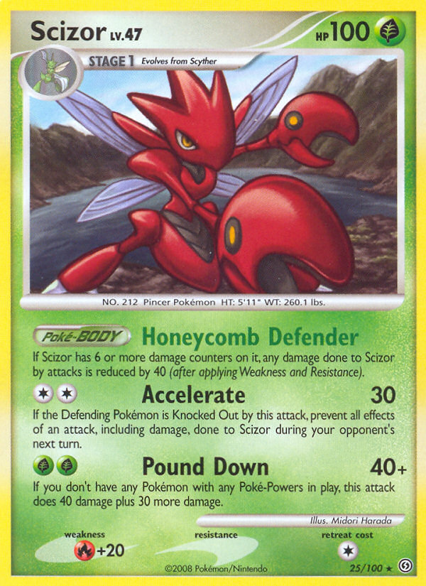 Scizor card