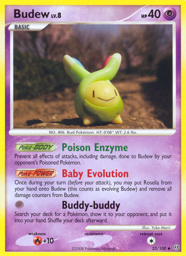 Budew card