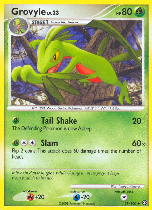 Grovyle card