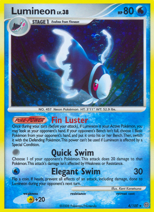 Lumineon card