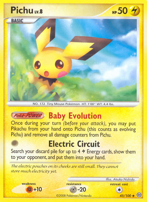 Pichu card