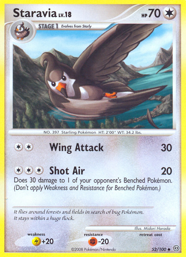 Staravia card