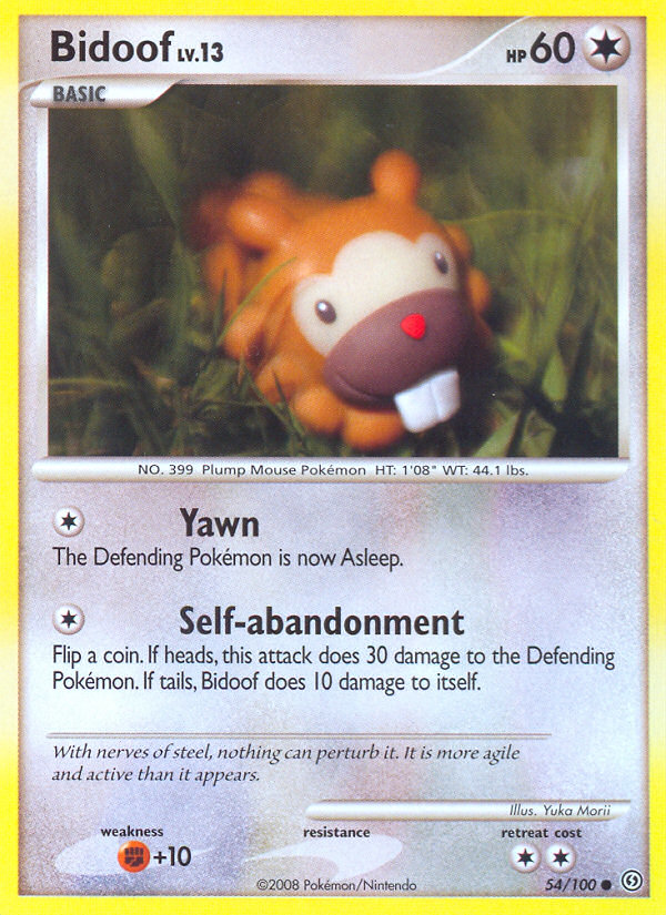 Bidoof card