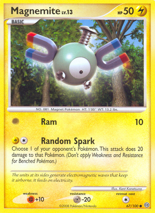 Magnemite card