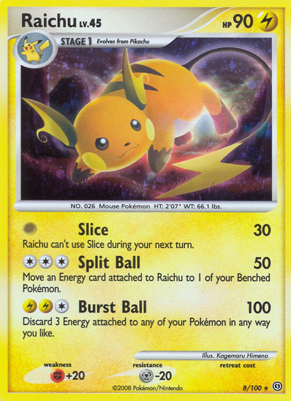 Raichu card