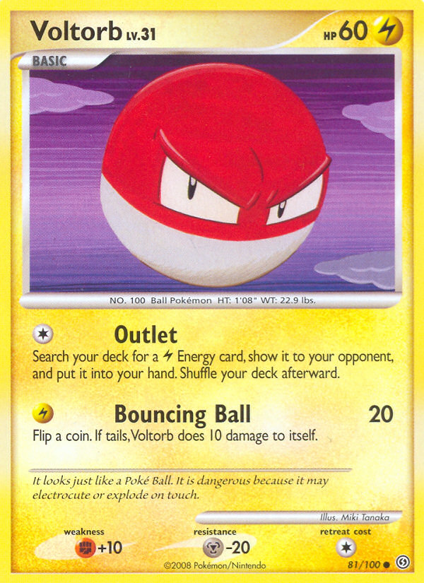 Voltorb card