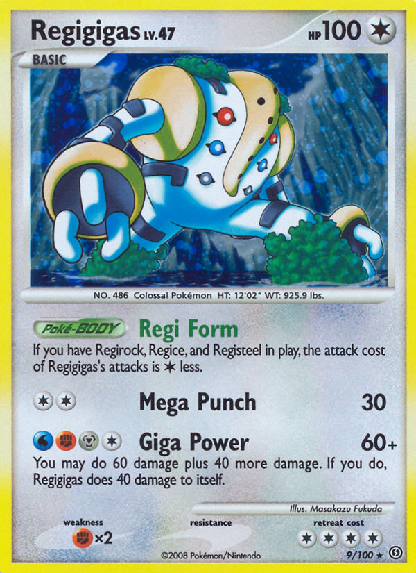 Regigigas card