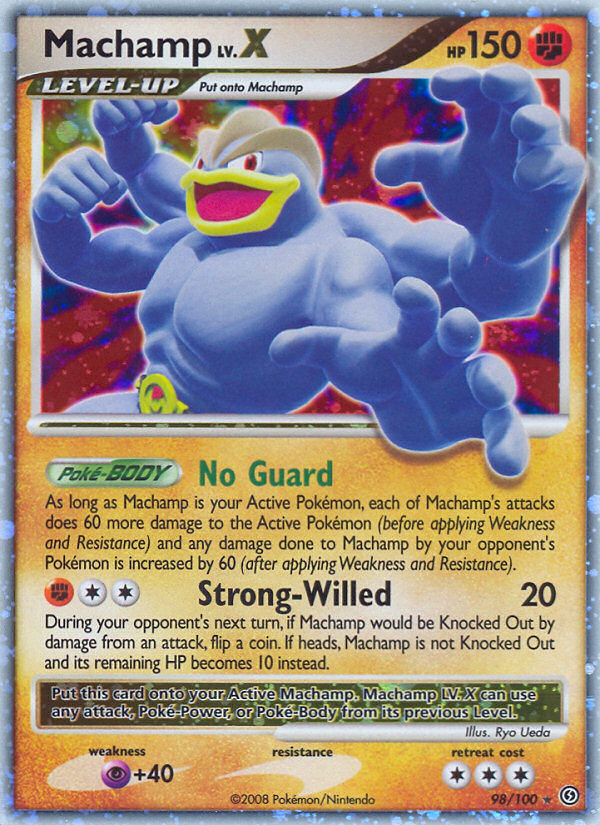 Machamp LV.X card