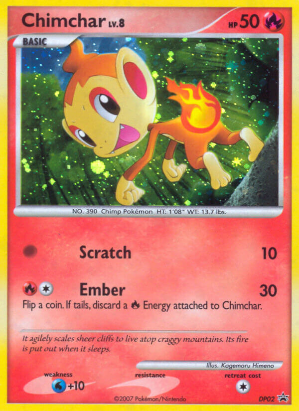 Chimchar card