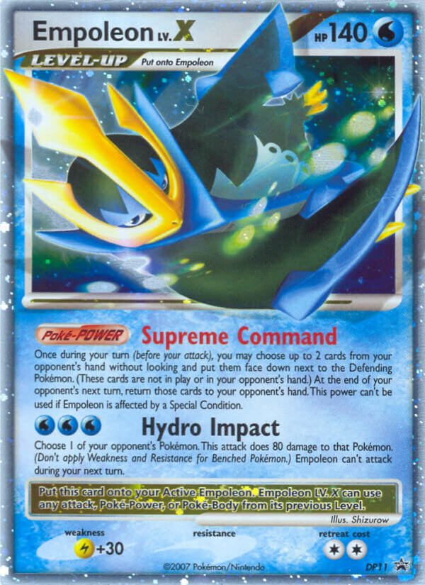 Empoleon LV.X card