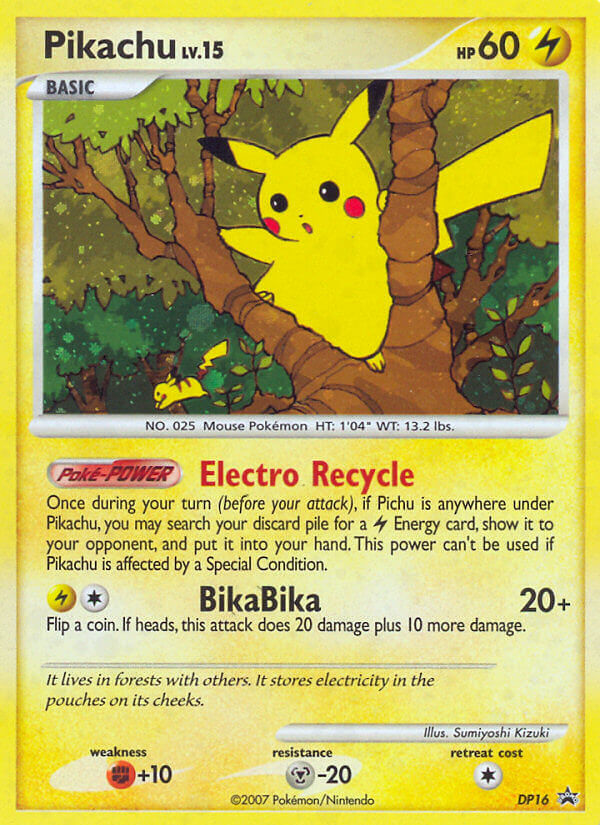 Pikachu card