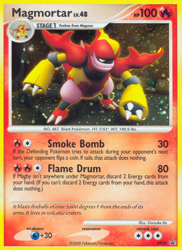 Magmortar card