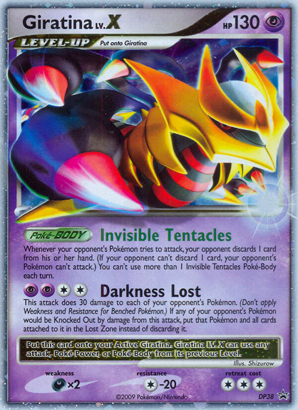 Giratina LV.X card