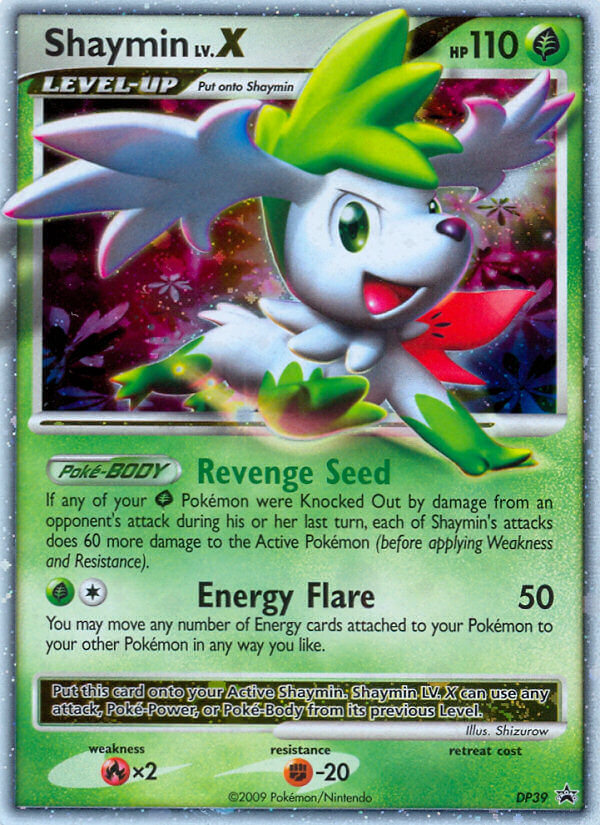 Shaymin LV.X card