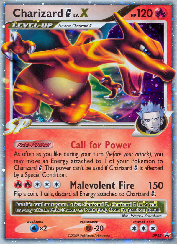 Charizard G LV.X card